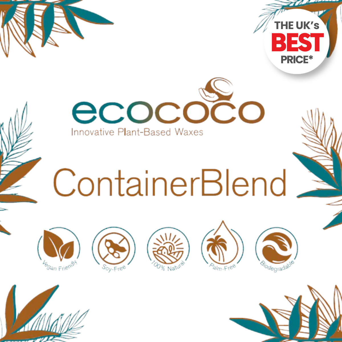 EcoCoco Container Wax for Candles
