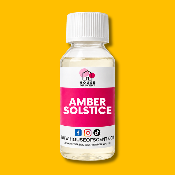 Amber Solstice Fragrance Oil - made for wax melts, candles, diffusers, room sprays, bath & body creations and more.