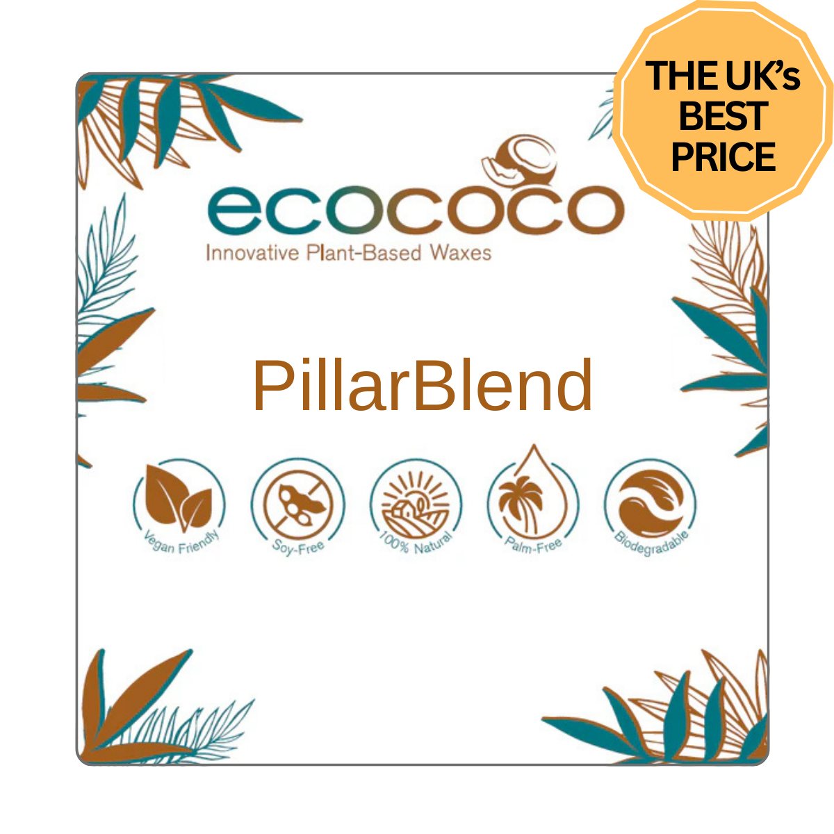 EcoCoco Pillar Blend Wax