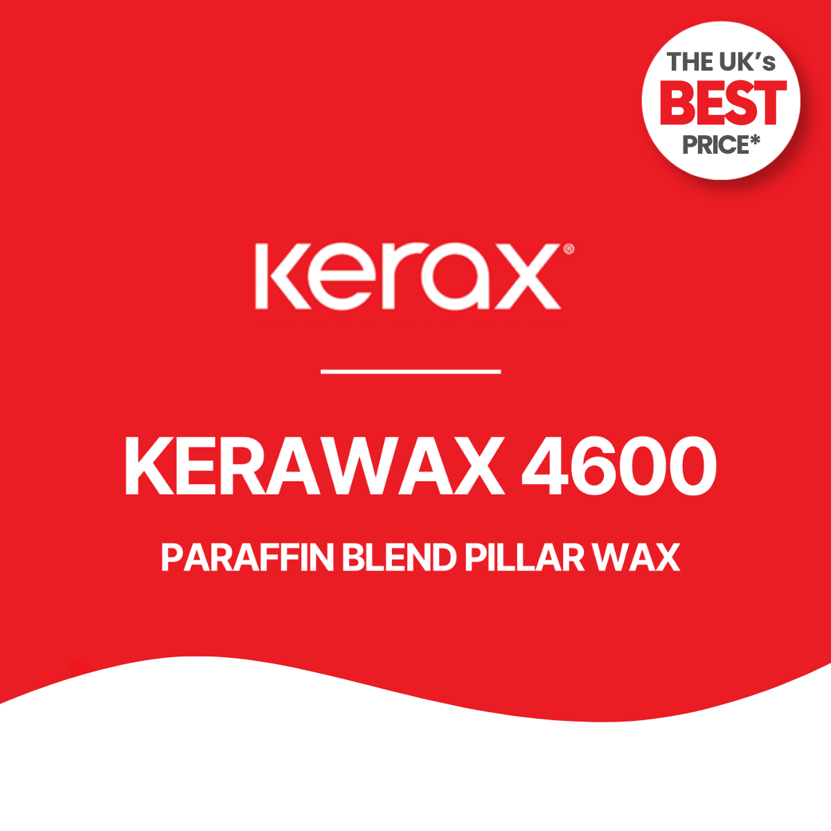 Kerax 4600 Pillar Wax For Candles