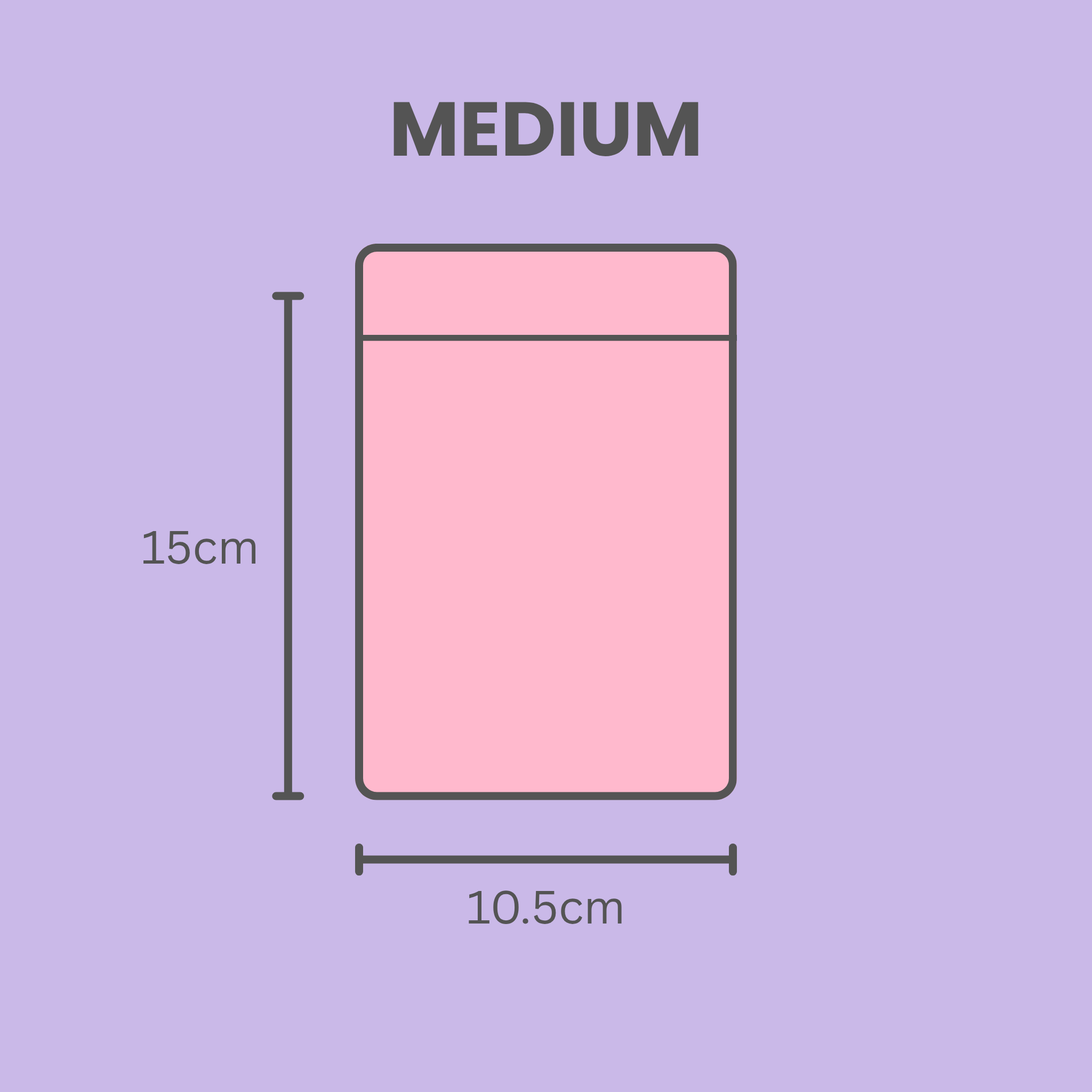 Medium Mylar Bags For Wax Melts