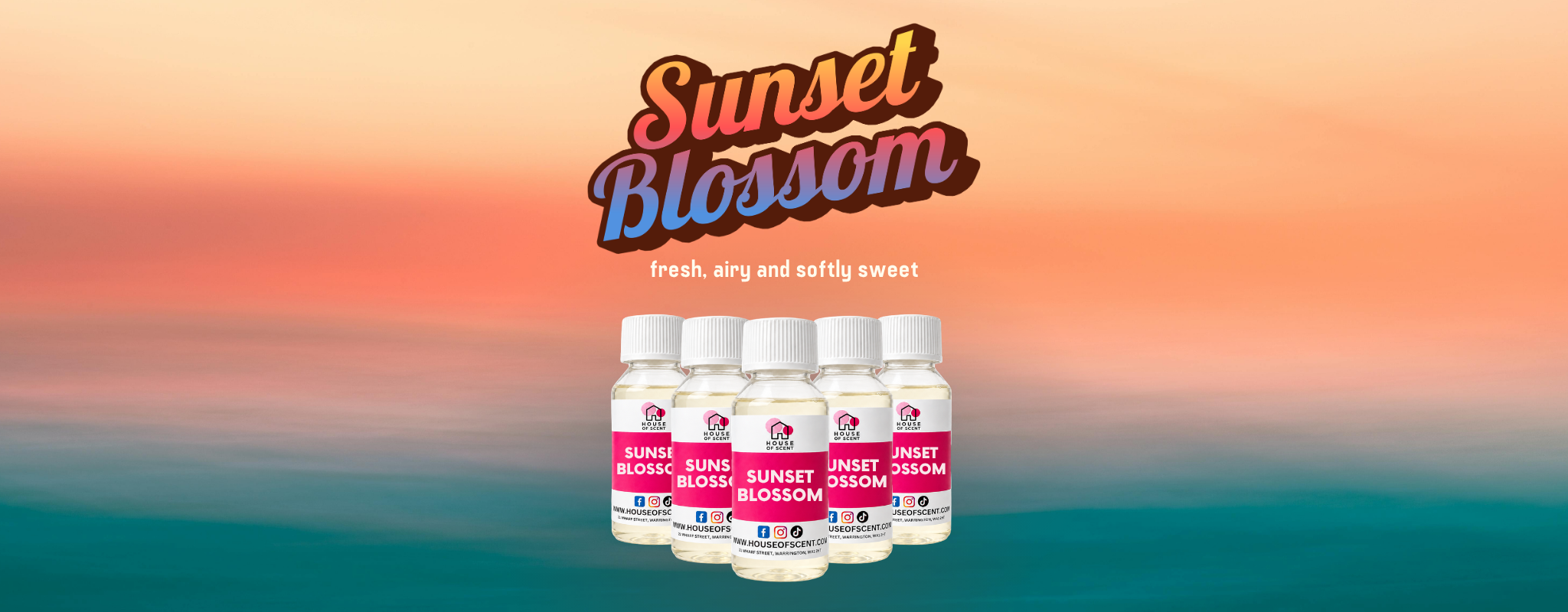 Sunset Blossom Fragrance Oil For Candles and Wax Melts