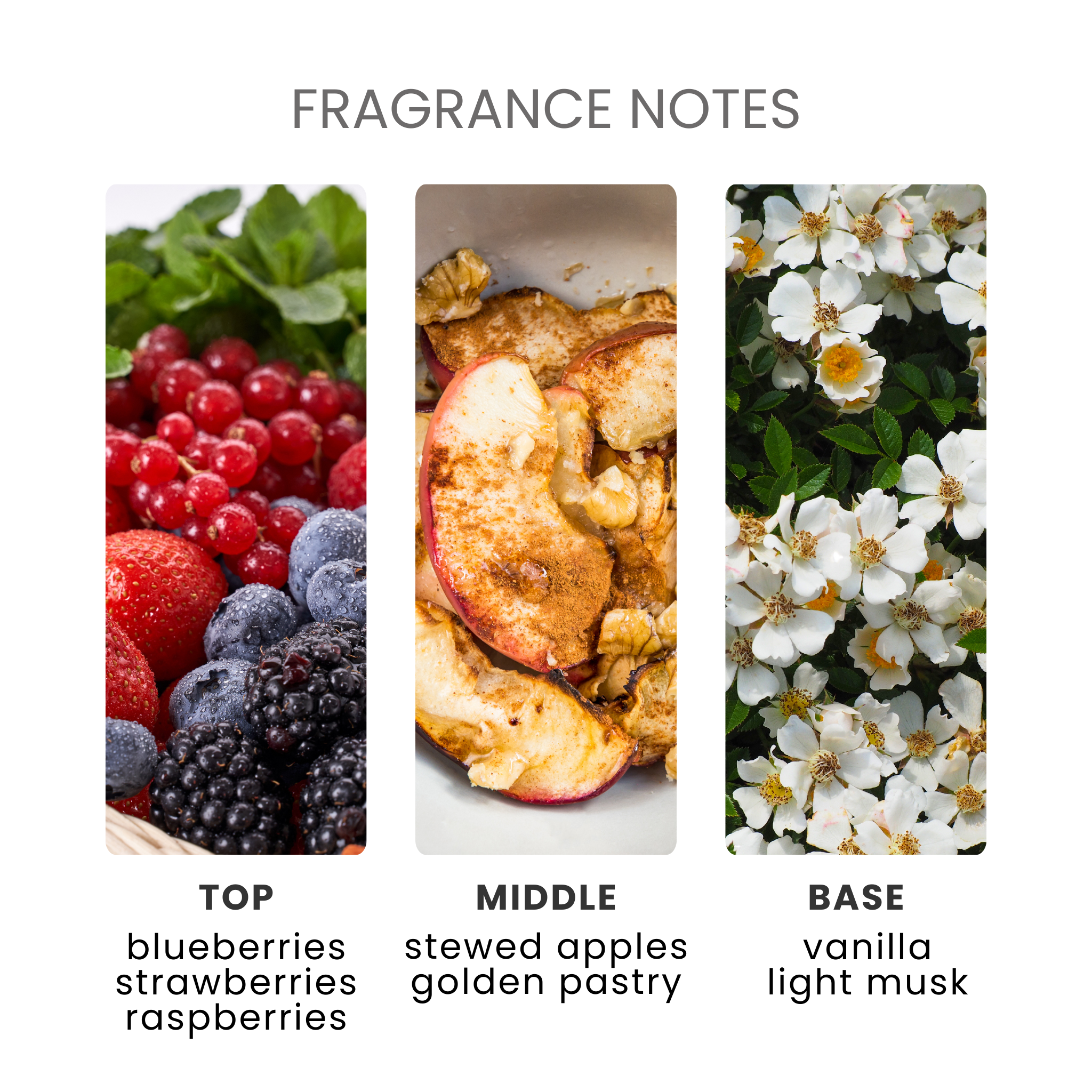 Sweet Berry Bake Fragrance Oil Notes